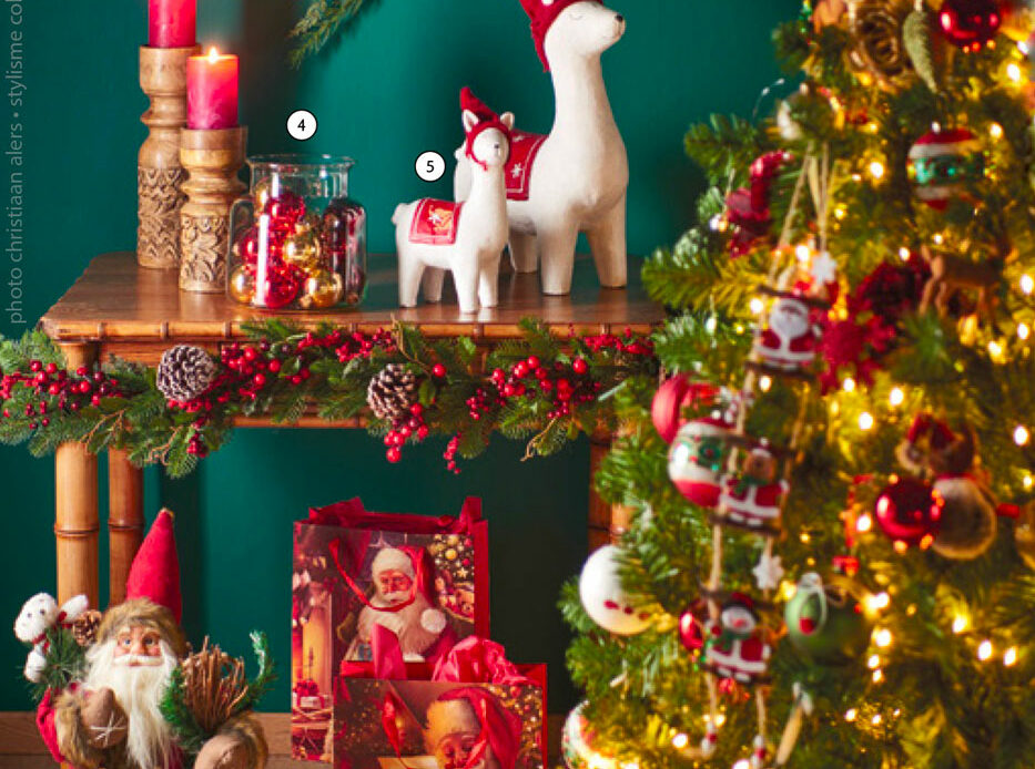 sapin de Noël, décoration intérieur