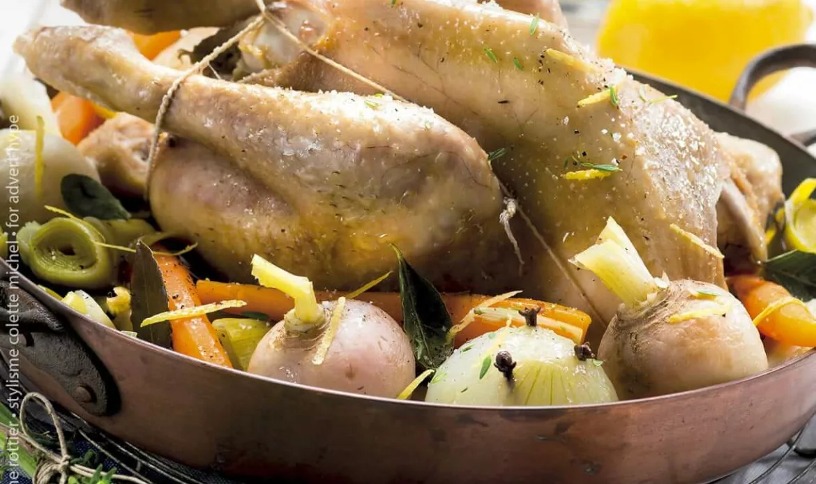 Recettes de poulet rôtie